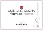 Churchill's Quinta da Gricha Vintage Port 2018  Front Label