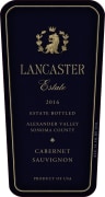 Lancaster Estate Cabernet Sauvignon 2016  Front Label