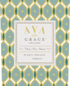 AVA Grace Pinot Grigio 2021  Front Label