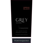 Vina Ventisquero Grey Single Block Trinidad Vineyard Carmenere 2018  Front Label