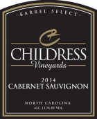 Childress Winery & Vineyards Cabernet Sauvignon 2014 Front Label