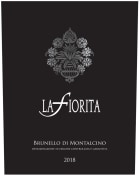 Fattoria La Fiorita Brunello di Montalcino 2018  Front Label