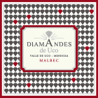 Bodega DiamAndes Uco Malbec 2015  Front Label