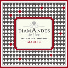 Bodega DiamAndes Uco Malbec 2015  Front Label