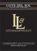 Lucas & Lewellen Cote del Sol Estate Cabernet Sauvignon 2017  Front Label