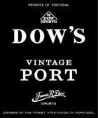 Dow's Vintage Port 1983  Front Label