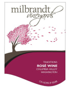 Milbrandt Traditions Rose 2018 Front Label