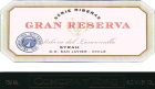 Concha y Toro Serie Riberas Gran Reserva Syrah 2012  Front Label