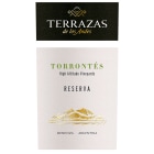 Terrazas de los Andes Reserva Torrontes 2020  Front Label