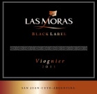 Finca Las Moras Black Label Viognier 2011  Front Label