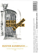 Heidi Schrock & Sohne Ausbruch On the Wings of Dawn (375ML half-bottle) 2018  Front Label