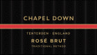 Chapel Down Brut Rose  Front Label