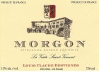 Domaine Desvignes Morgon La Voute Saint-Vincent 2020  Front Label