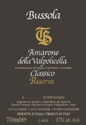 Bussola TB Amarone della Valpolicella Classico Riserva (1.5 Liter Magnum) 2012  Front Label