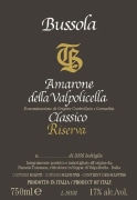 Bussola TB Amarone della Valpolicella Classico Riserva (1.5 Liter Magnum) 2012  Front Label