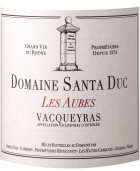 Domaine Santa Duc Les Aubes Vacqueyras 2019  Front Label