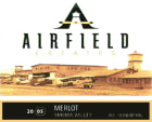 Airfield Estate Merlot 2005 Front Label