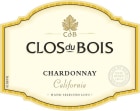 Clos du Bois California Chardonnay 2018  Front Label