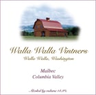 Walla Walla Vintners Malbec 2014  Front Label