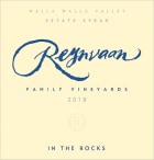 Reynvaan In The Rocks Syrah 2018  Front Label