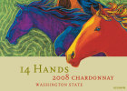 14 Hands Chardonnay 2008  Front Label