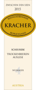 Kracher Scheurebe TBA No. 4 (375ML) 2015 Front Label