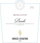 Enrico Serafino Barolo Monclivio 2017  Front Label