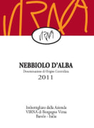 Virna Nebbiolo d'Alba 2011  Front Label