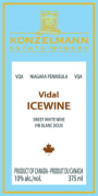 Konzelmann Vidal Ice Wine 2010  Front Label