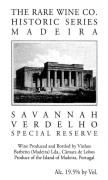 Rare Wine Co. Savannah Verdelho Special Reserve Madeira  Front Label