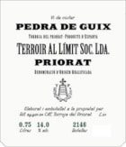 Terroir Al Limit Pedra de Guix 2019  Front Label