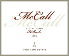 McCall Wines Hillside Pinot Noir 2013  Front Label