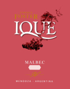 Enrique Foster Ique Malbec 2019  Front Label