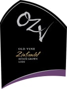 OZV Old Vine Zinfandel 2020  Front Label