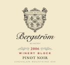 Bergstrom Winery Block Pinot Noir 2006  Front Label