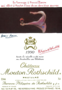 Chateau Mouton Rothschild  1990 Front Label