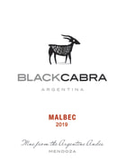 Black Cabra Malbec 2019  Front Label