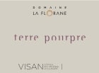 Domaine la Florane Cotes du Rhone Villages Terre Pourpre Rouge 2019  Front Label