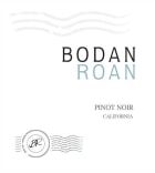 Bodan Roan Pinot Noir 2017 Front Label