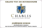 Josephine Dubois Chablis 2015  Front Label