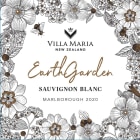 Villa Maria EarthGarden Sauvignon Blanc 2020  Front Label