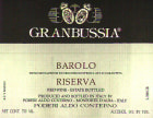 Aldo Conterno Barolo Granbussia Riserva 1997 Front Label