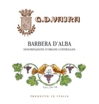 G.D. Vajra Barbera d'Alba 2021  Front Label