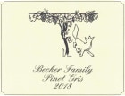 Weingut Friedrich Becker Pfalz Pinot Gris 2018  Front Label