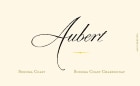 Aubert Sonoma Coast Chardonnay 2016 Front Label