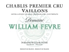 William Fevre Chablis Vaillons Premier Cru 2020  Front Label