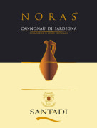 Santadi Cannonau di Sardegna Noras 2019  Front Label