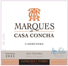 Concha y Toro Marques de Casa Concha Carmenere 2021  Front Label