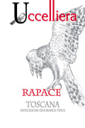 Uccelliera Rapace Toscana 2018  Front Label