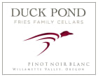 Duck Pond Blanc Pinot Noir 2016  Front Label
